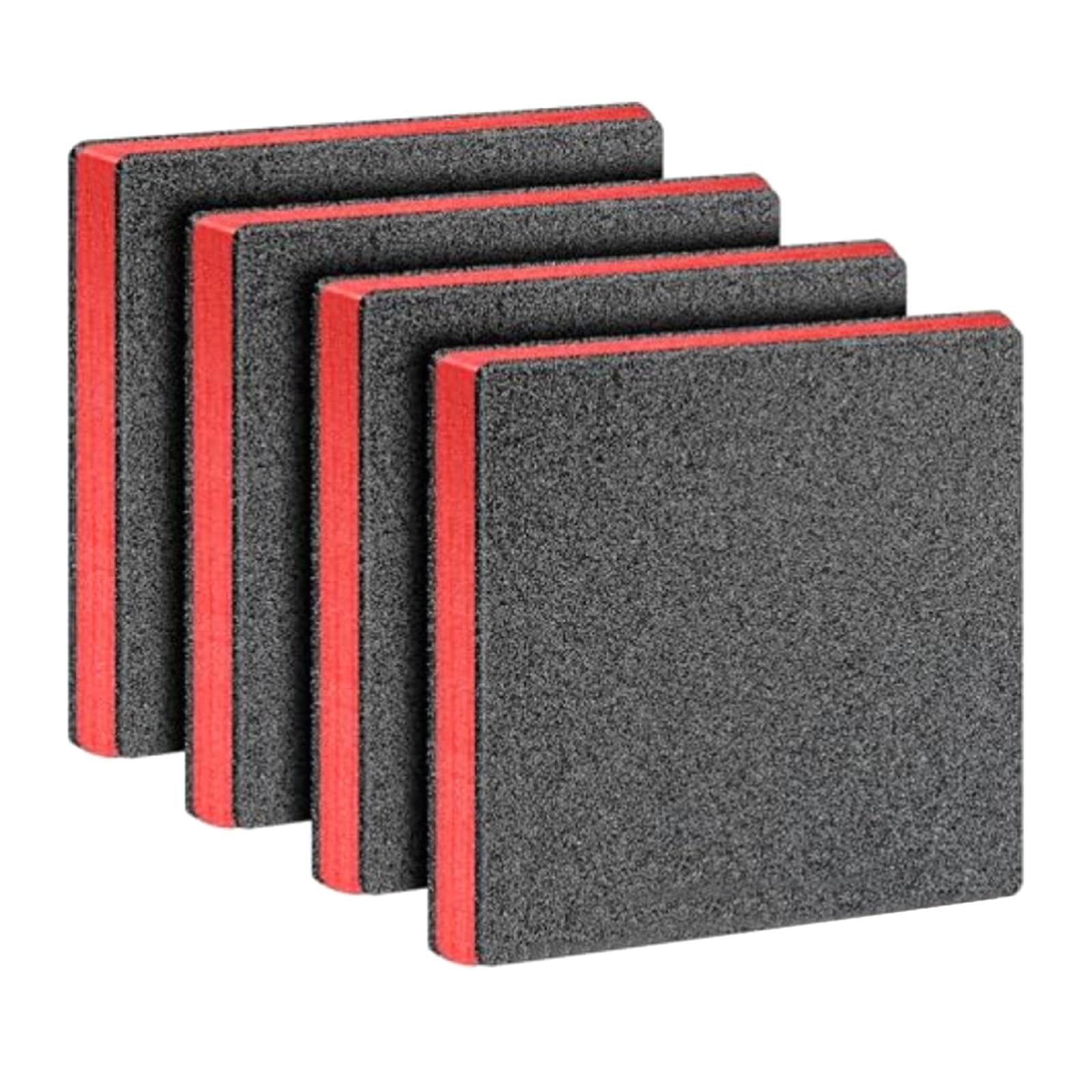 Xjdzineq Durability Tool Case Foam Inserts Lightweight EPE Materials Shockproof Storage Solution 4Pack Pad Storage Solution Customizable Toolbox Liners Shock Absorbing Padding