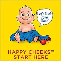 Vista 4 de Crema original para sarpullido de pañal Boudreaux's Butt Paste, ungüento para bebé, tubo de 2 onzas