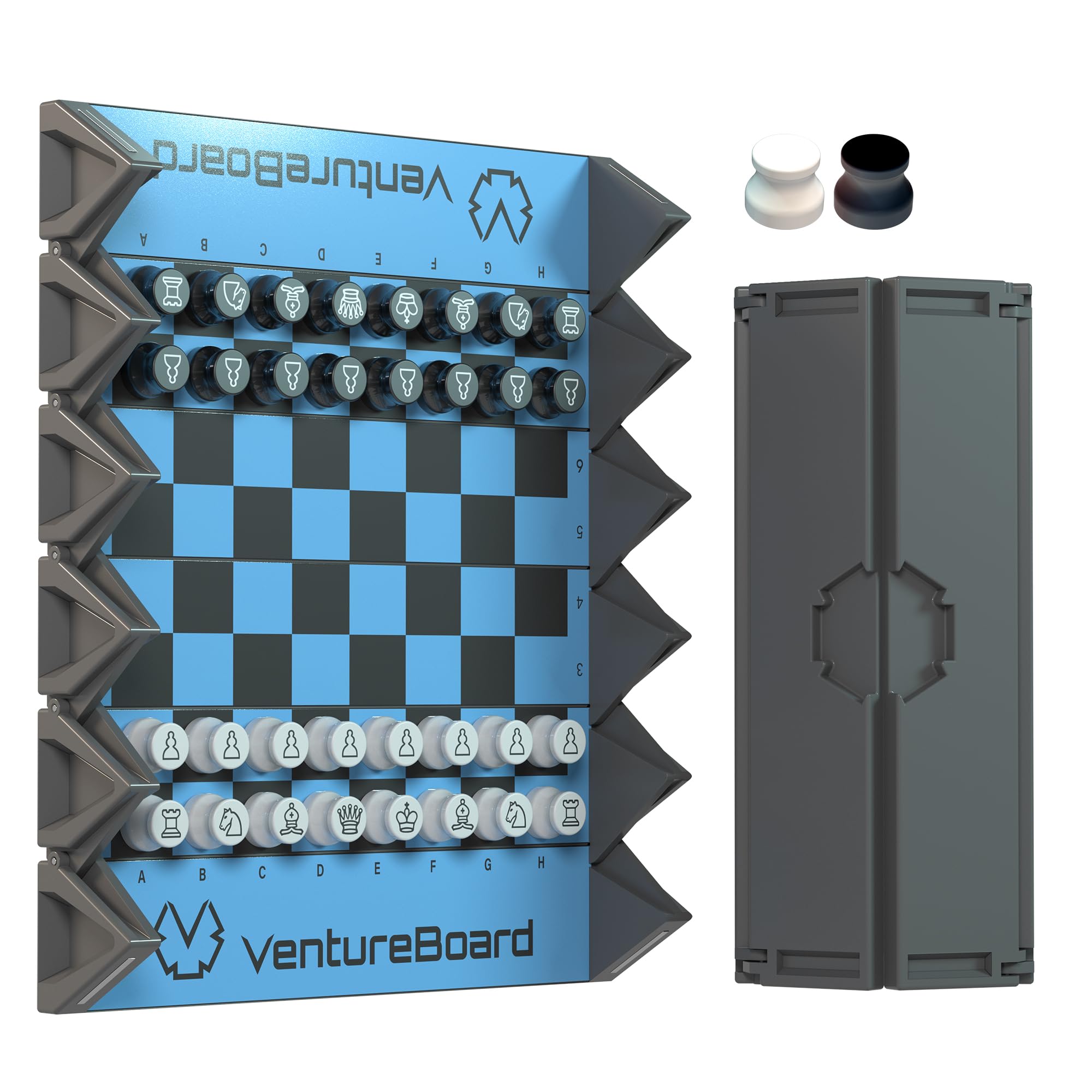Amazon.com: New VENTUREBOARD 6 Inches Magnetic Unique Chess Set