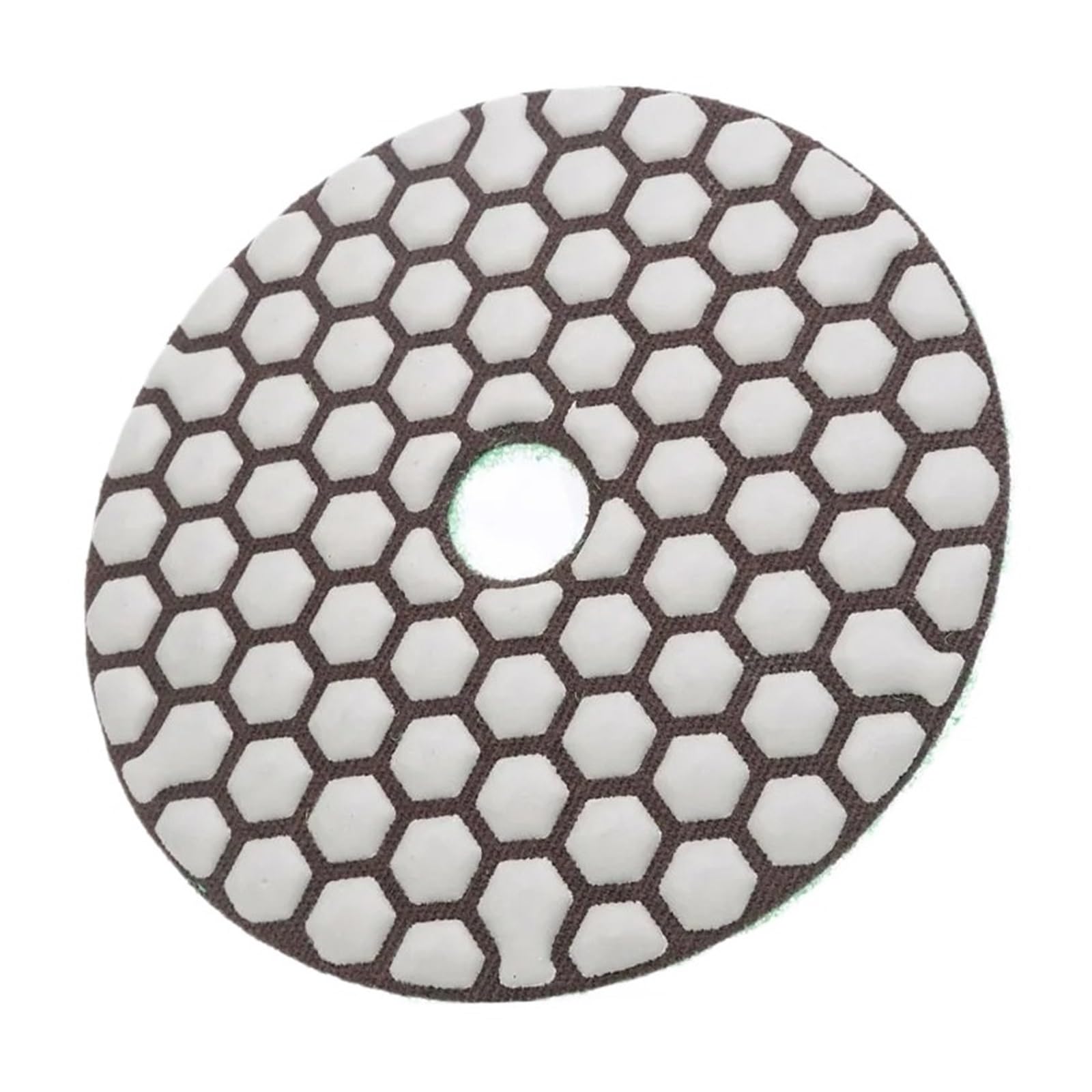 Almohadilla de pulido de diamante Disco de lijado flexible seco for pulido de diamante de 4"/100 mm Unión de resina(Grit 100)