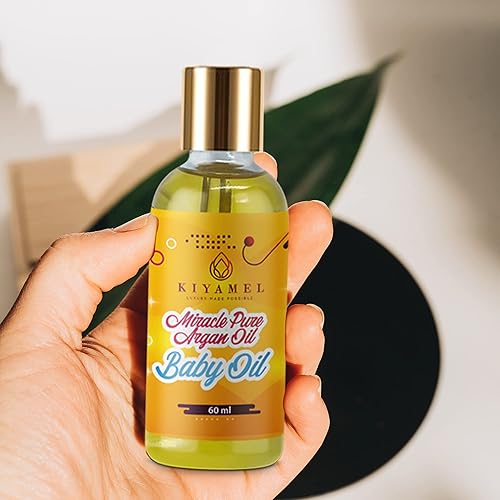 Miniatura 4 de Aceite de bebé Miracle Pure Organ Baby Oil 100% para piel más suave natural, cabello, cara y uñas Vitamina E 6 ácidos grasos hidratantes para