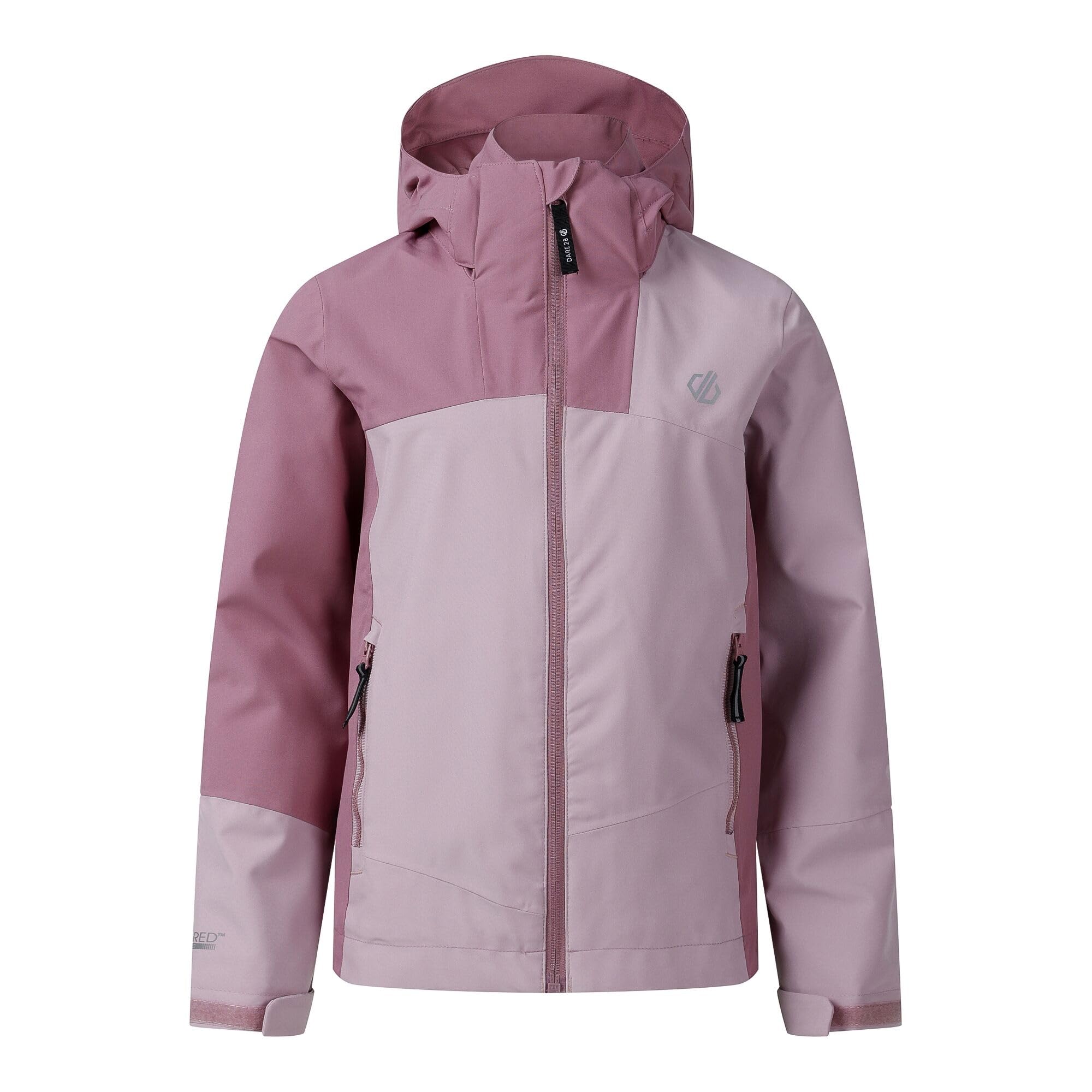 Dare2b Kids Unisex Explore III Hiking Jacket, Waterproof Breathable Walking Coat