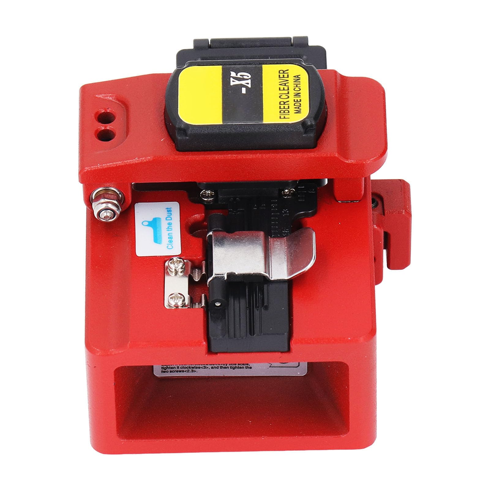 Cuchilla de Acero de Tungsteno Eficiente para Cuchilla de Fibra para 48000 Hendiduras - Herramienta Fácil de Usar para Fibra óptica FTTH - Material de Aleación de Aluminio