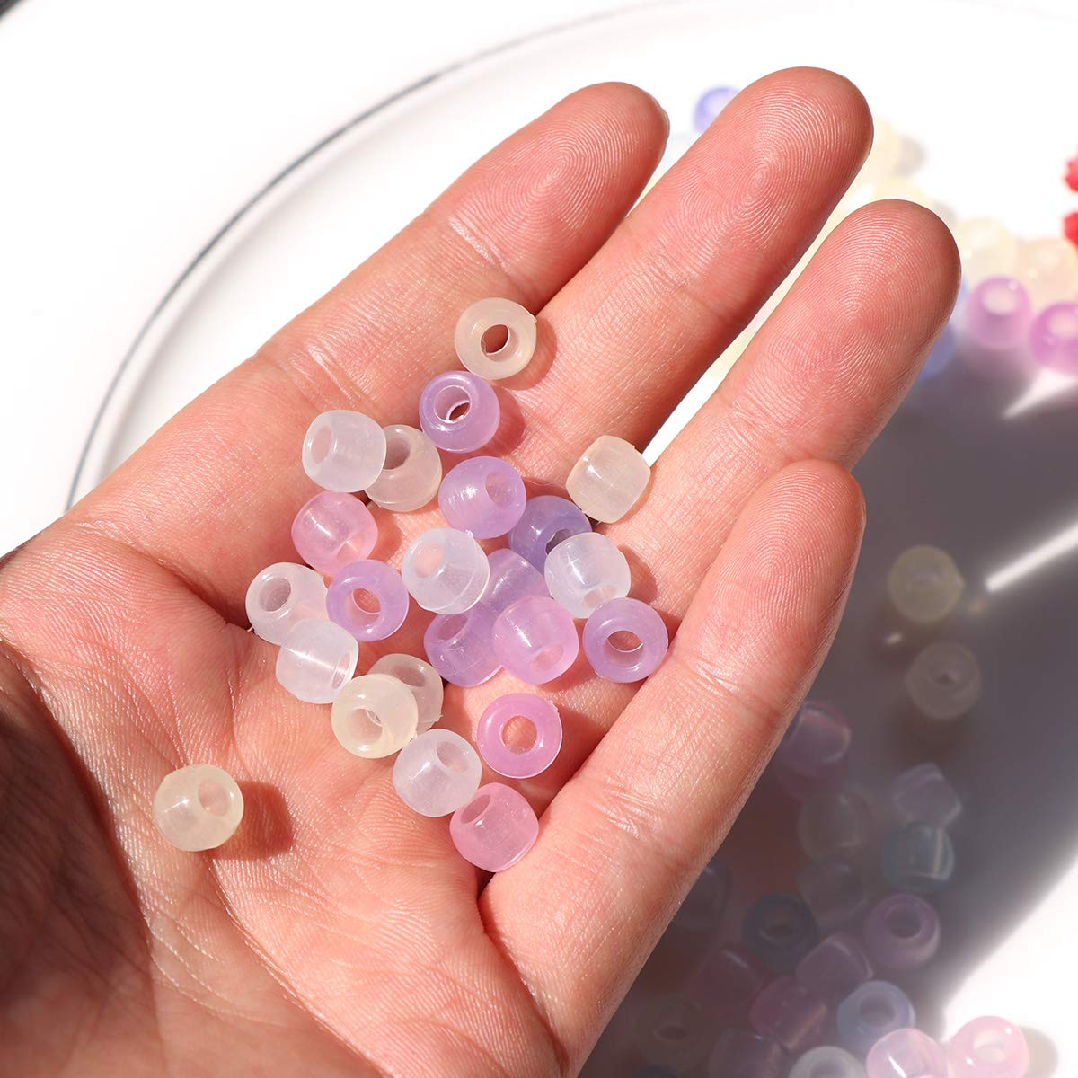 Plus De 1000 Perles De Poney De Couleurs Mélangées Et Perles