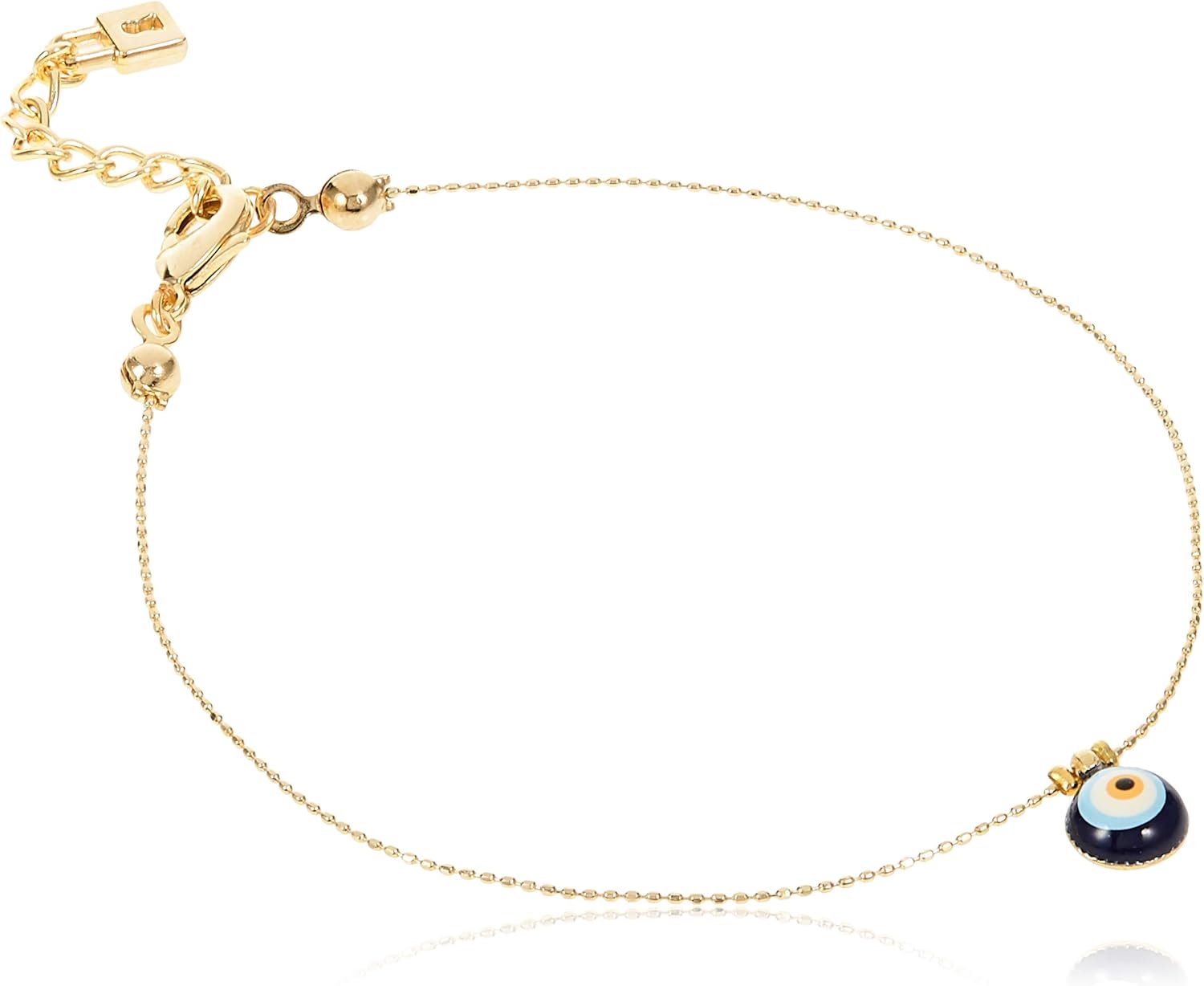 Alwan Medium Size Evil Eye Anklet for Women – EE3655EG2MM