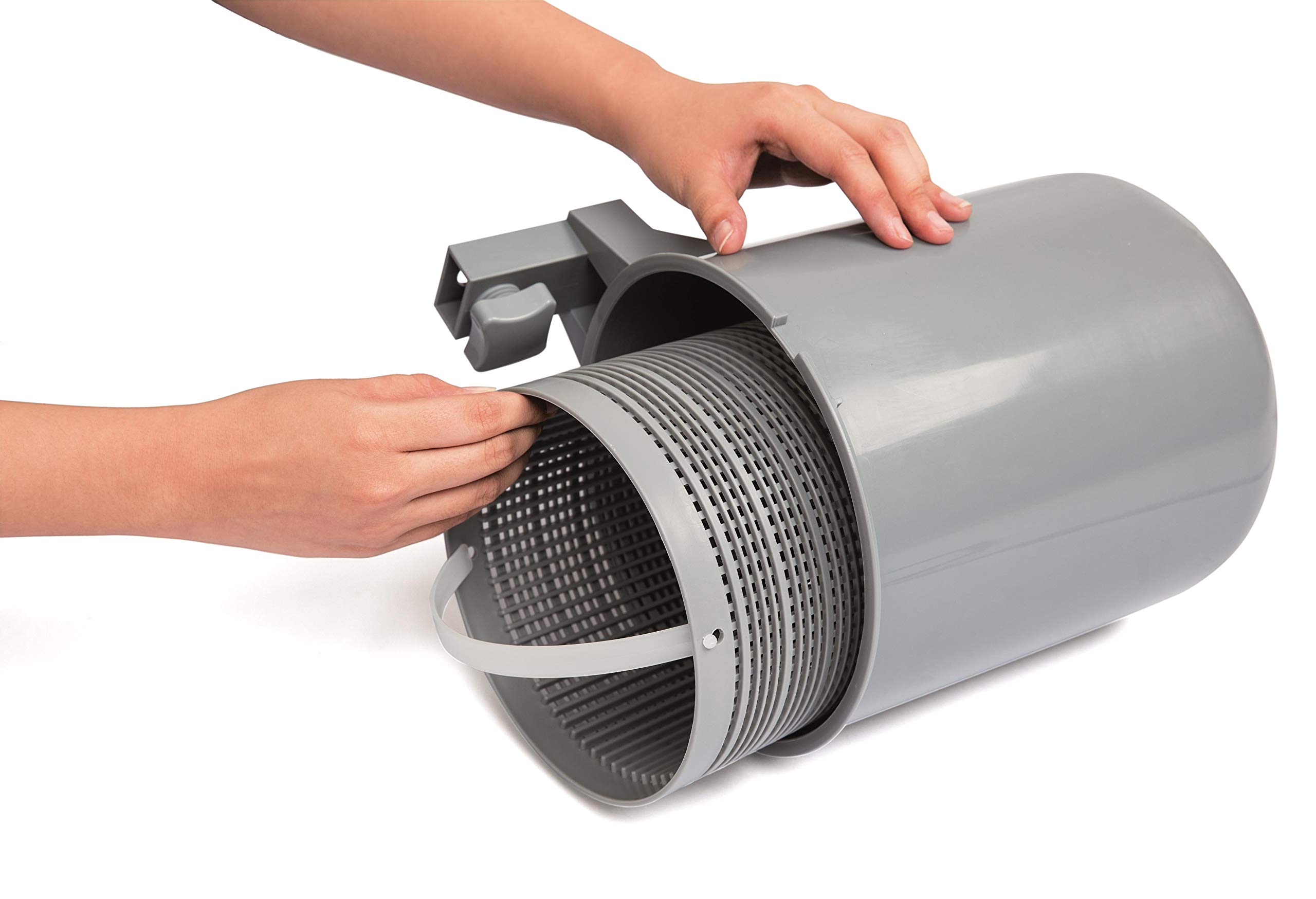 Bestway 58237 Kit d'entretien deluxe avec Skimmer de Surface, Tête de Balai Aspirateur, Tuyau 7,5 M et Épuisette