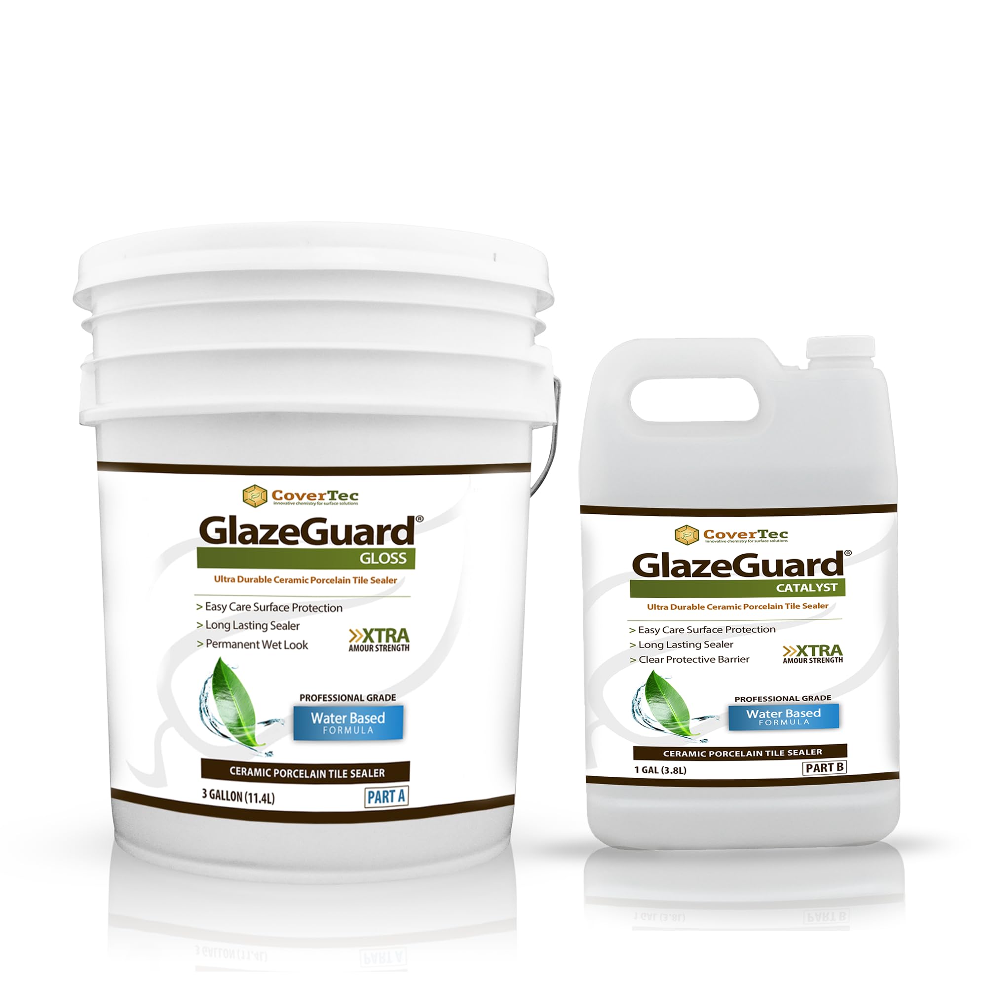 Amazon.com: GlazeGuard Gloss Floor Sealer Wall Sealer for Ceramic ...