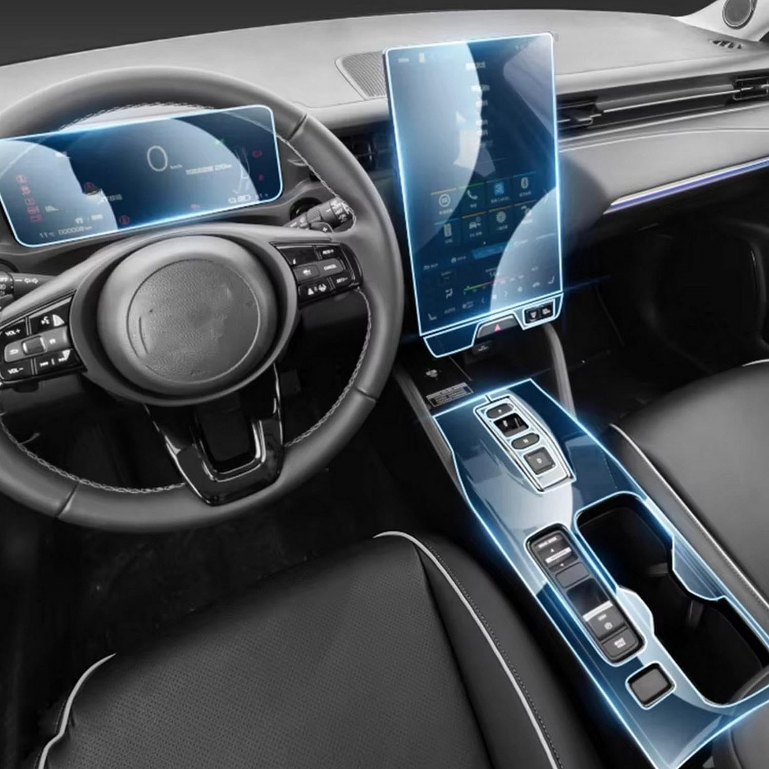 Film TPU Honda e:NS1 protection de console centrale pour trajets quotidiens