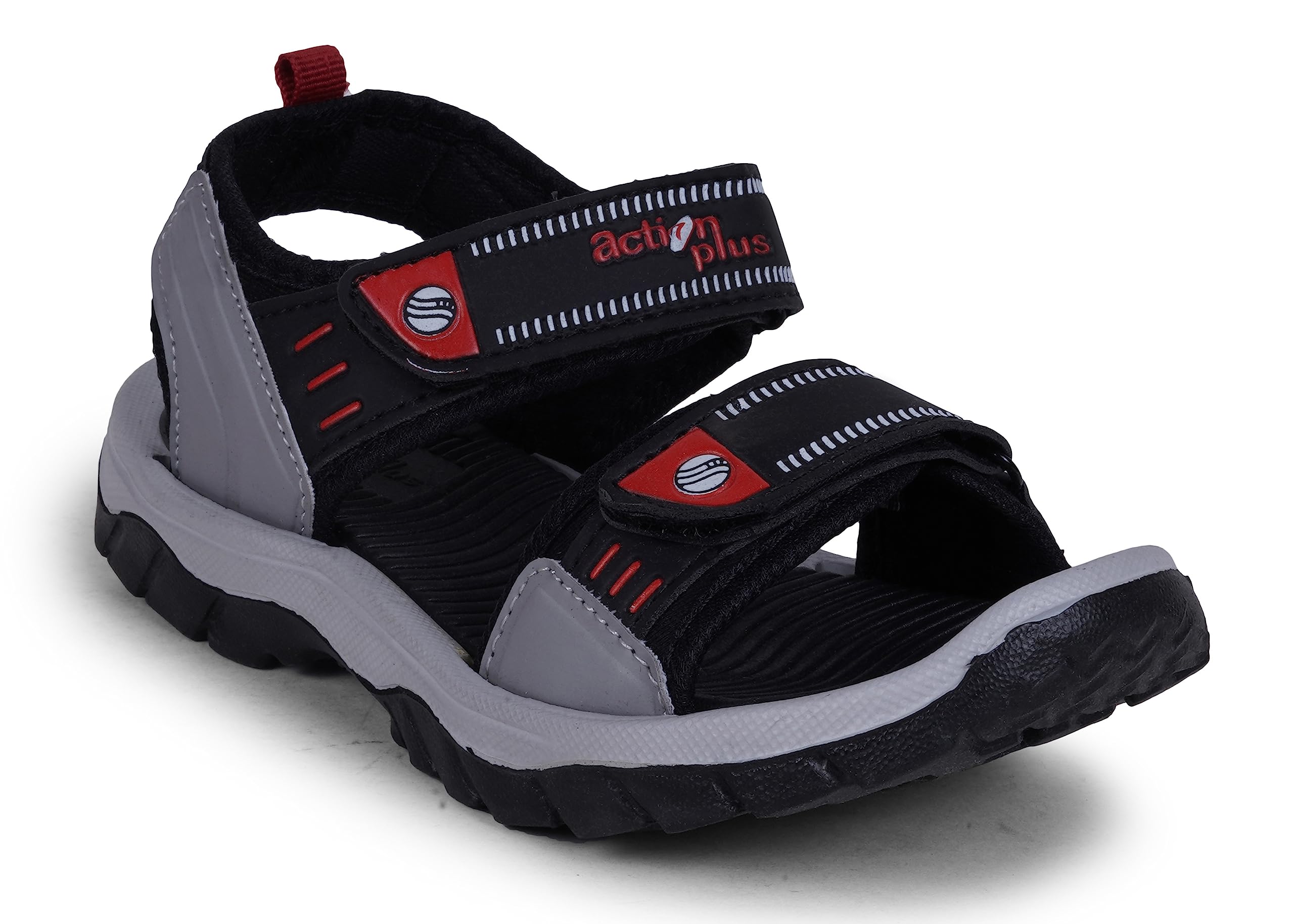 Action Men Black Stylish & Lightweight Casual Sandal | Flotter Sandal | Walking Sandal | Fashion Sandal | Formal Sandal | breathable SNT00010BKBK08 | Size-8 (B0C8ZHVHJN) Amazon Price History, Amazon Price Tracker