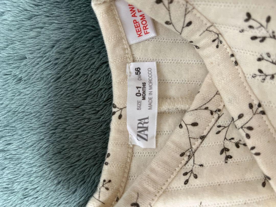 Amazon.co.jp: ZARAベビー パフジャンプスーツ : ファッション