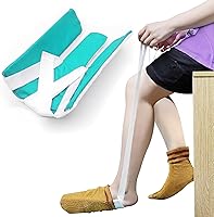 Vista 1 de Ayuda para calcetines, ayudantes de calcetines para ponerse los calcetines para personas mayores, discapacitados, embarazo, dispositivo