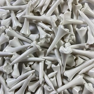 Pride Performance Plastic Golf Tees 1-1/2 Inch 100 Count - #1 Tour Brand Boosts Distance Accuracy for Irons Hybrids Woods