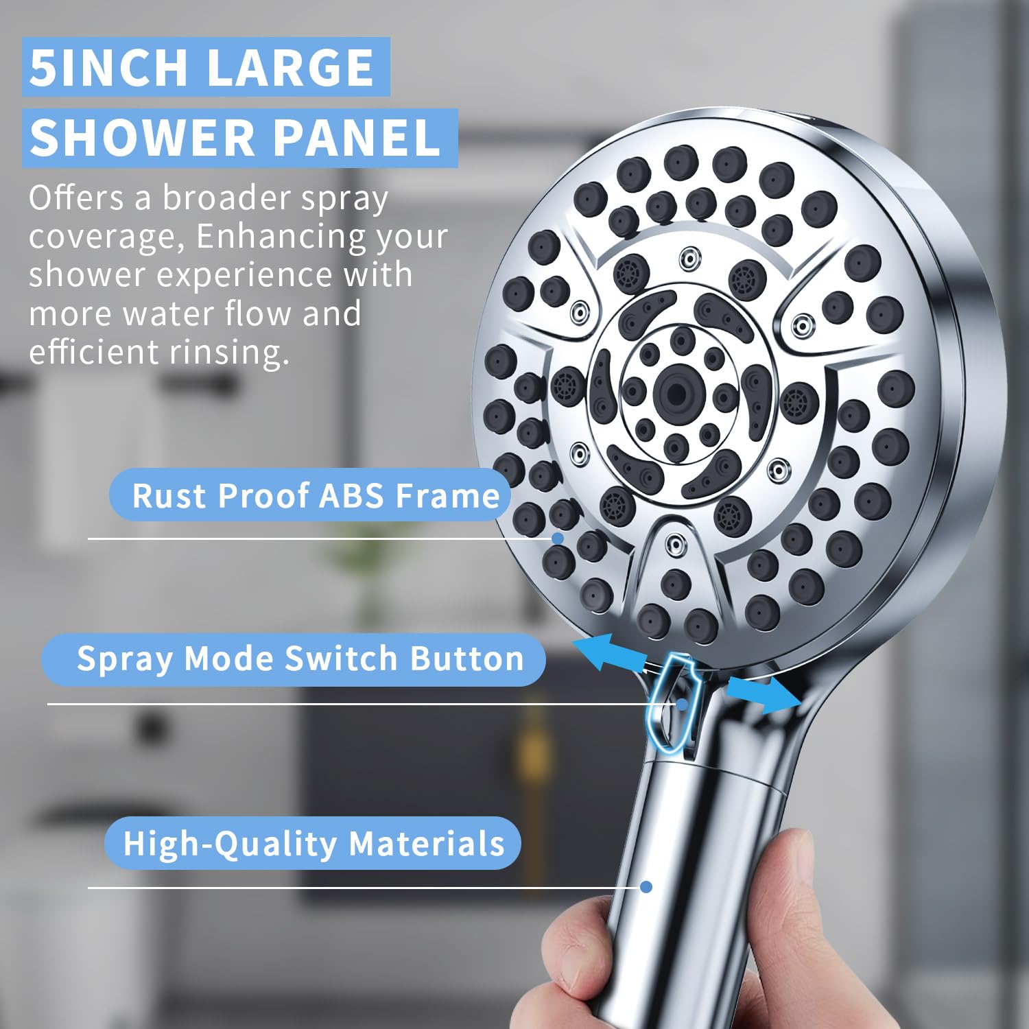 Handheld Shower Head with Filter