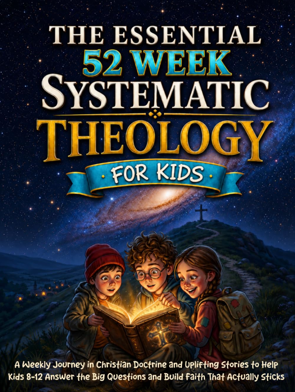 The Essential 52-Week Systematic Theology for Kids: A Weekly Journey in Christian Doctrine and Uplifting Stories to Help Kids 8-12 Answer the Big Questions and Build Faith That Actually Sticks