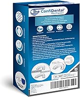 Vista 4 de The ConfiDental - Pack de 3 protectores bucales moldeables para rechinar de dientes, bruxismo, deportivo, blanqueador, incluye 2 protectores