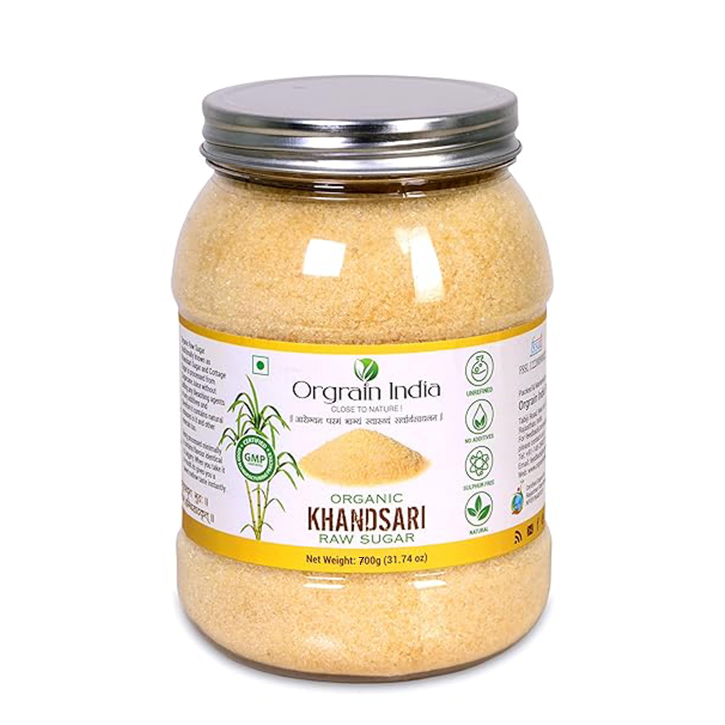 See full amazon price history chart for Orgrain India Organic Khandsari Raw Sugar 700g | Organically Grown | No Preservatives Added | No Artificial Flavors Orgrain India Organic Khandsari Raw Sugar 700g | Organically Grown | No Preservatives Added | No Artificial Flavors (B0B7PB1Y57) Amazon Price History, Amazon Price Tracker