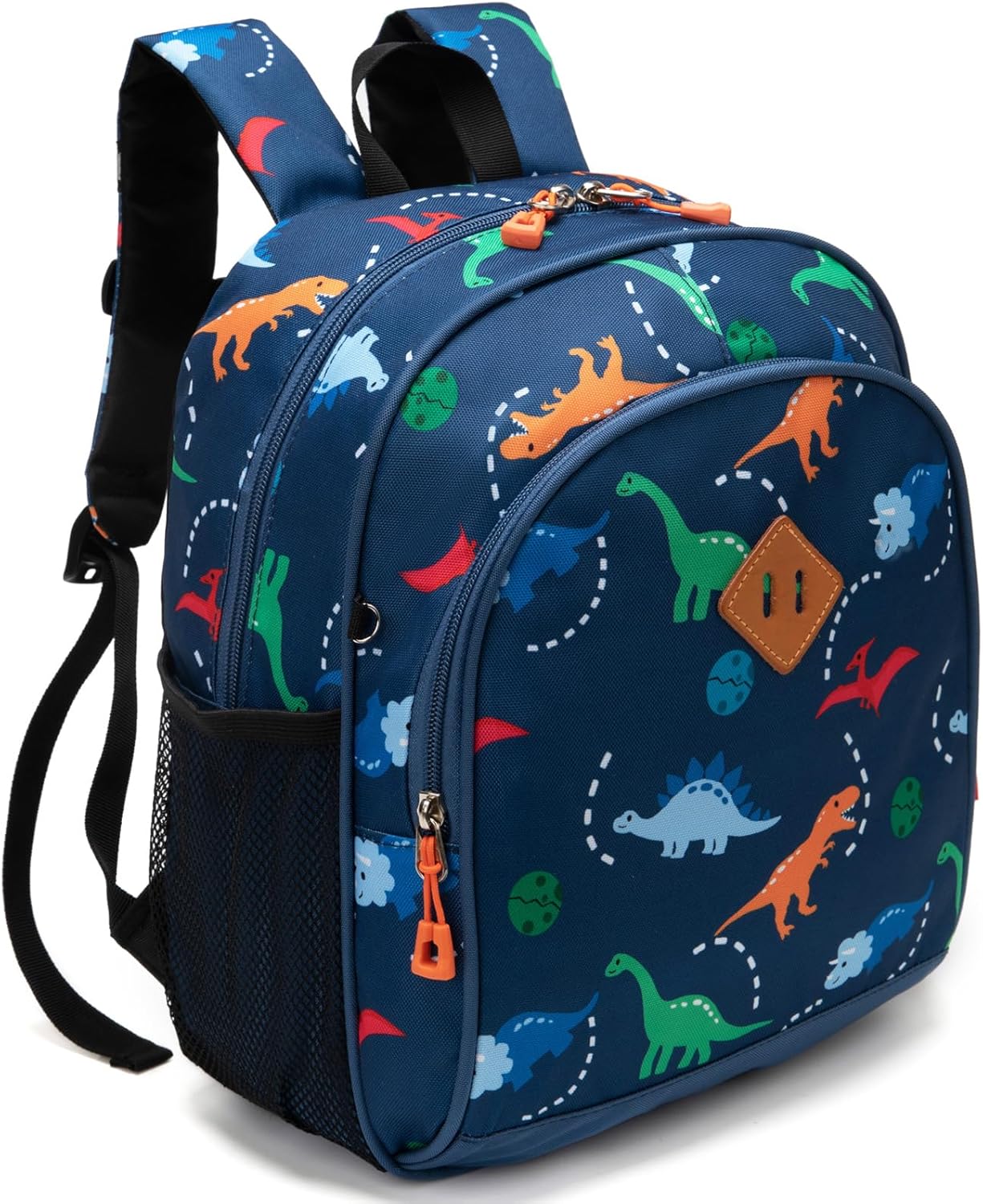 Toddler Backpack for Boys or Girls, Little Kids Backpack for Preschool or Kindergarten (Dinosaur Navy Blue, Mini) - Image 2