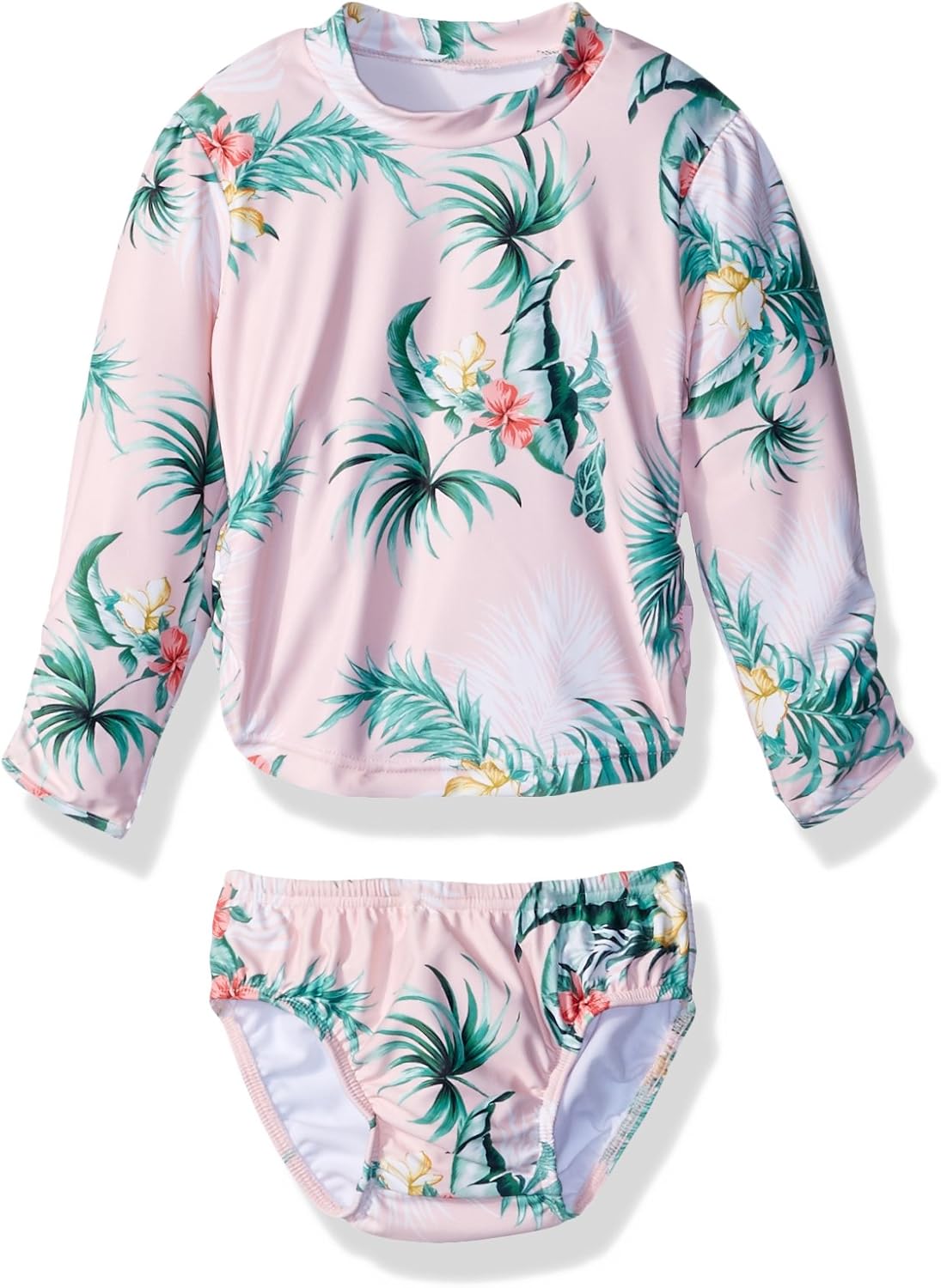 Seafolly Girls' Baby Rash Guard Set Swimsuit