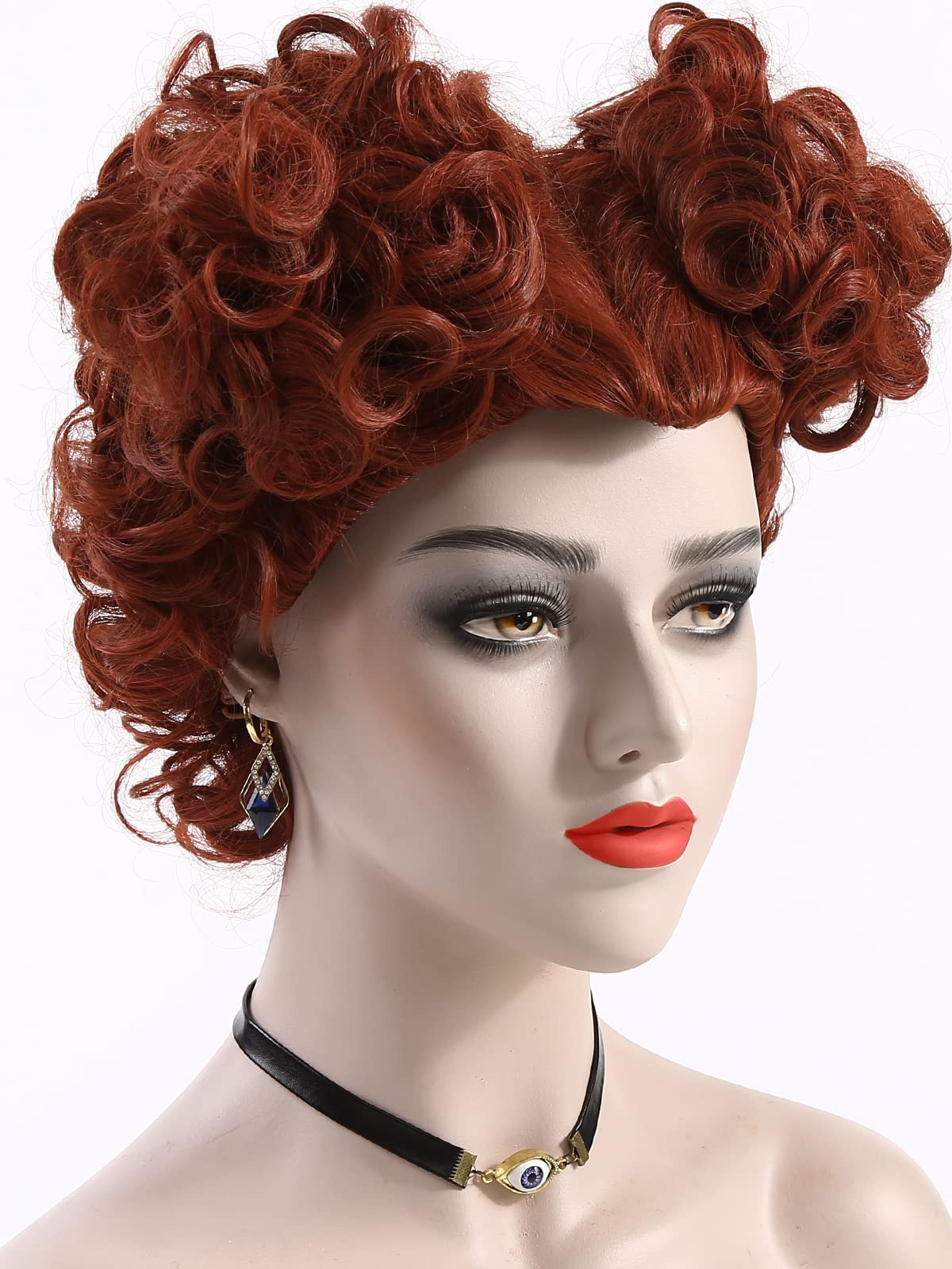 Amazon.com: Besuante Winifred Sanderson Wig Short Red Brown 