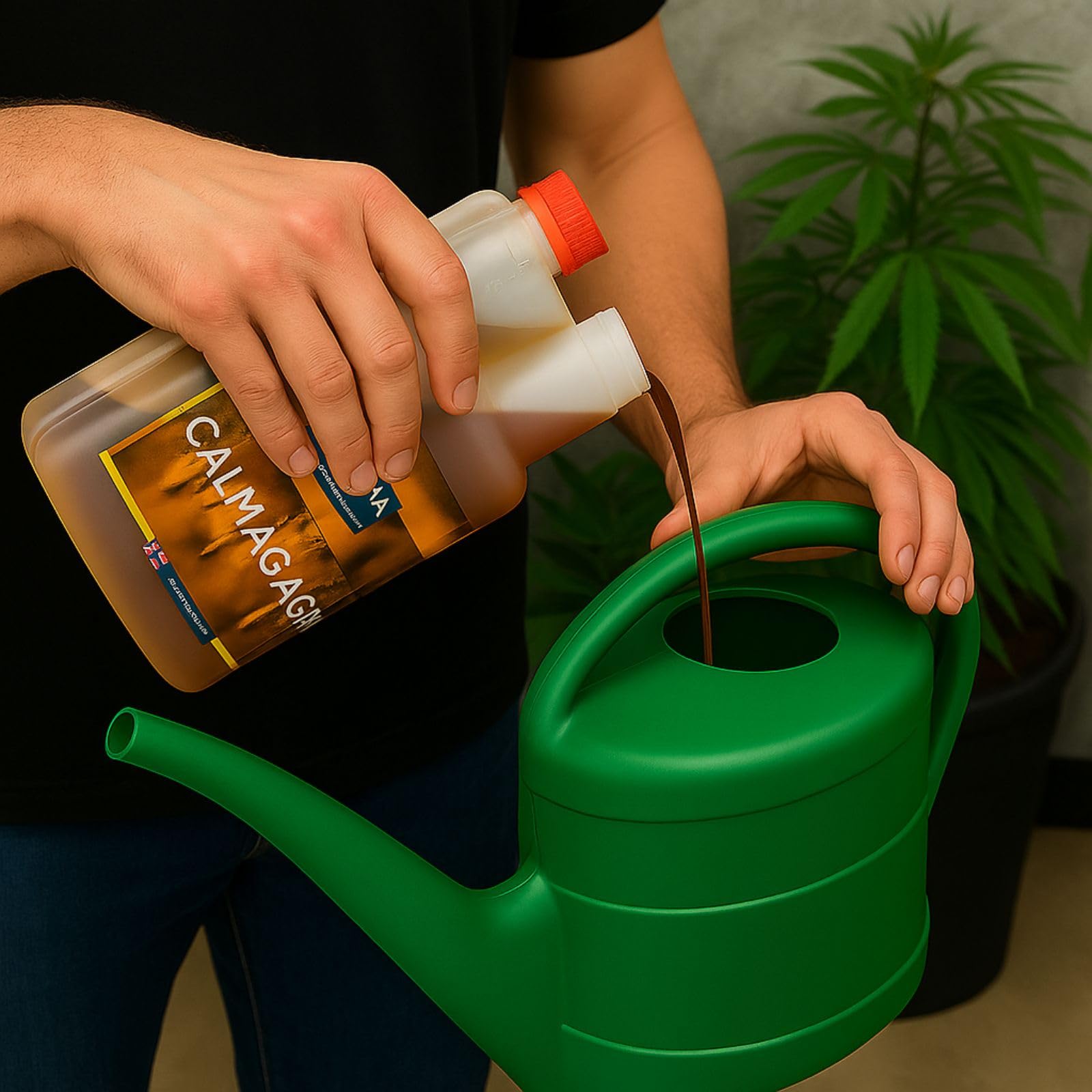 Weedness Canna CALMAG Agent 5 Liter - Naturdünger NPK Dünger Grow Flüssig Bio Organischer Tomaten Gurken