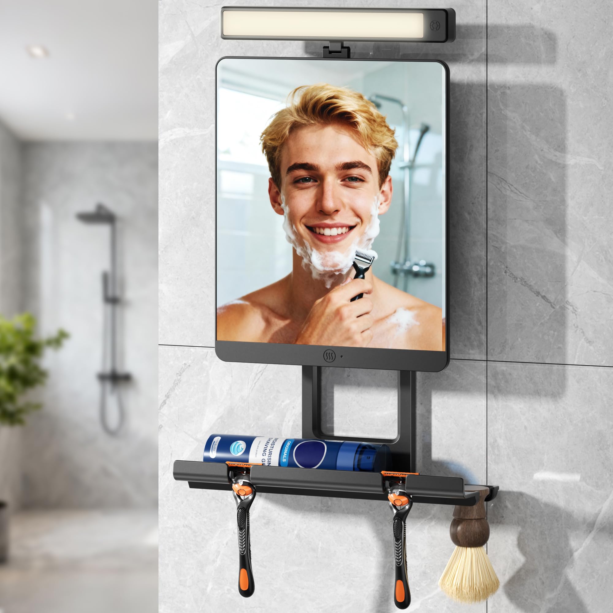 ENVTEK Heated Shower Mirror