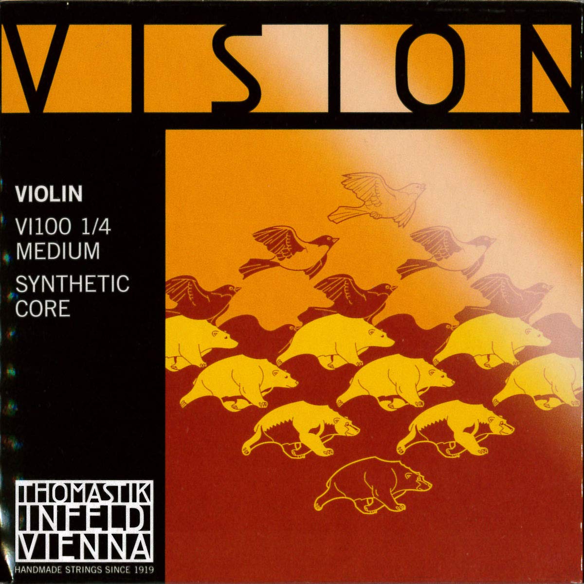 Thomastik Corde per Violino Vision nucleo sintetico set 1/4 medium