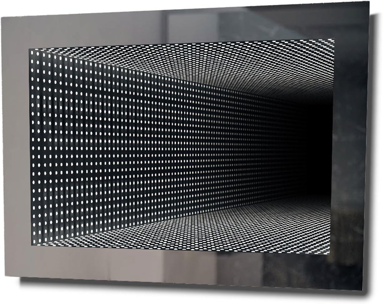 DIAMOND X COLLECTION Perfect Reflection RGB LED Bathroom Infinity Mirror K216Lrgb