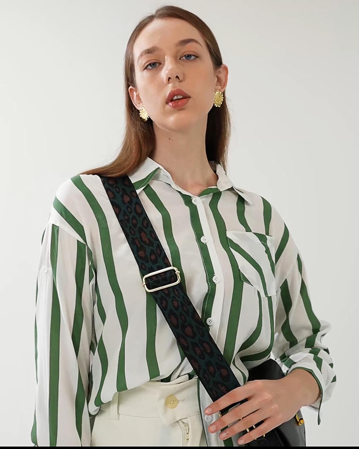 GINJKGO Purse Straps Replacement Crossbody - Adjustable Bag Strap for Purses, Wide Shoulder Strap for Women Guitar Purses - Image 2