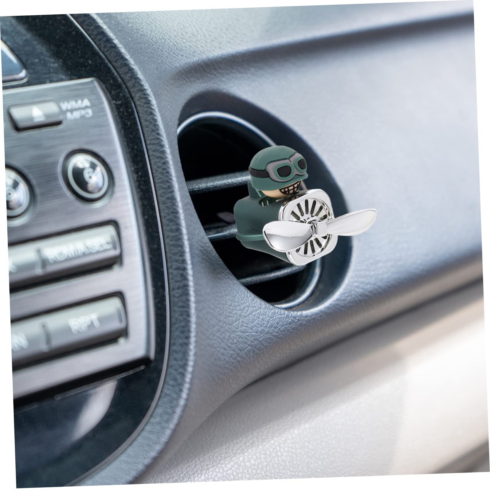 SOLUSTRE 4pezzi Clip Per Auto Decorazione Ventilazione Con Fragranza Design Chic e Facile Installazione Per Famiglia e Amici Di Profumi Inclusi