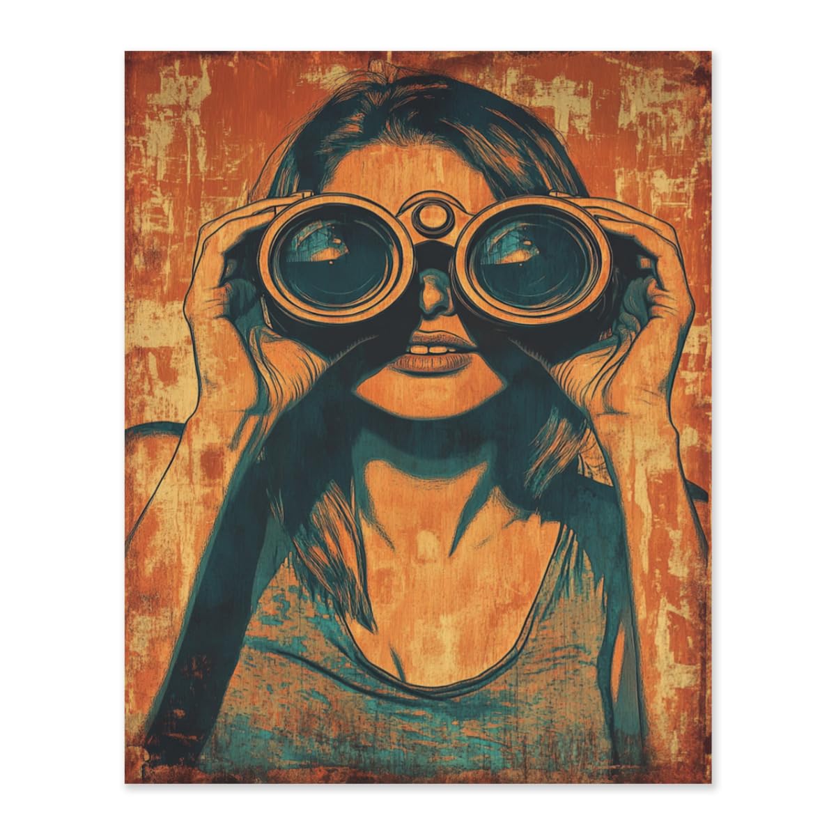 Amazon.com: Retro Telescope Design-104418 Paint by Numbers Kit for