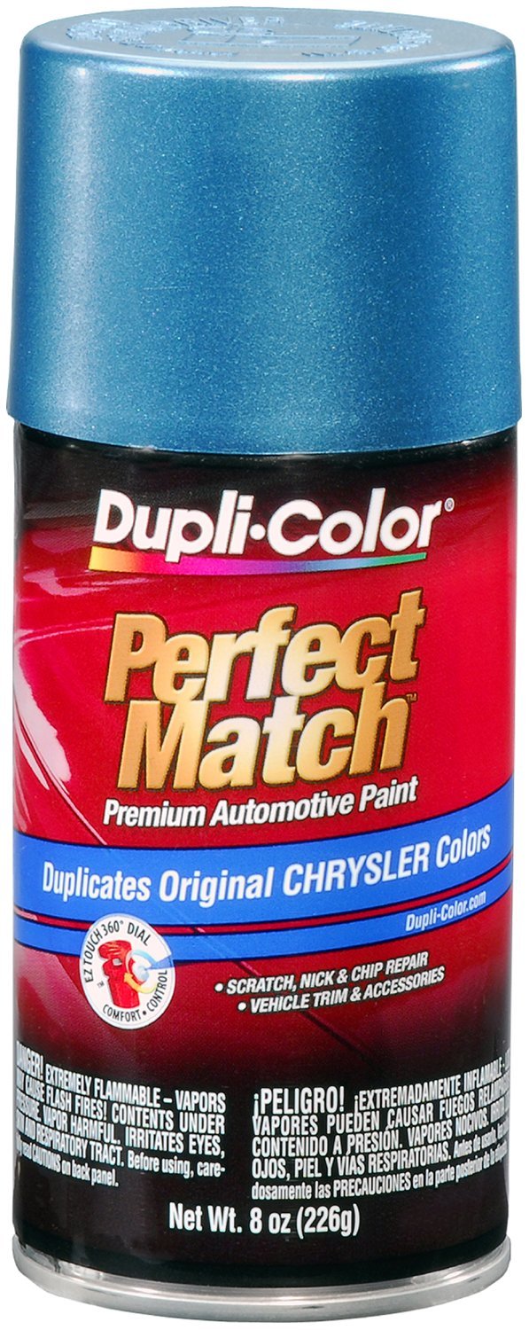 Dupli-Color (BCC0386-6 PK) Teal Metallic Chrysler Perfect Match Automotive Paint - 8 oz. Aerosol, (Case of 6)