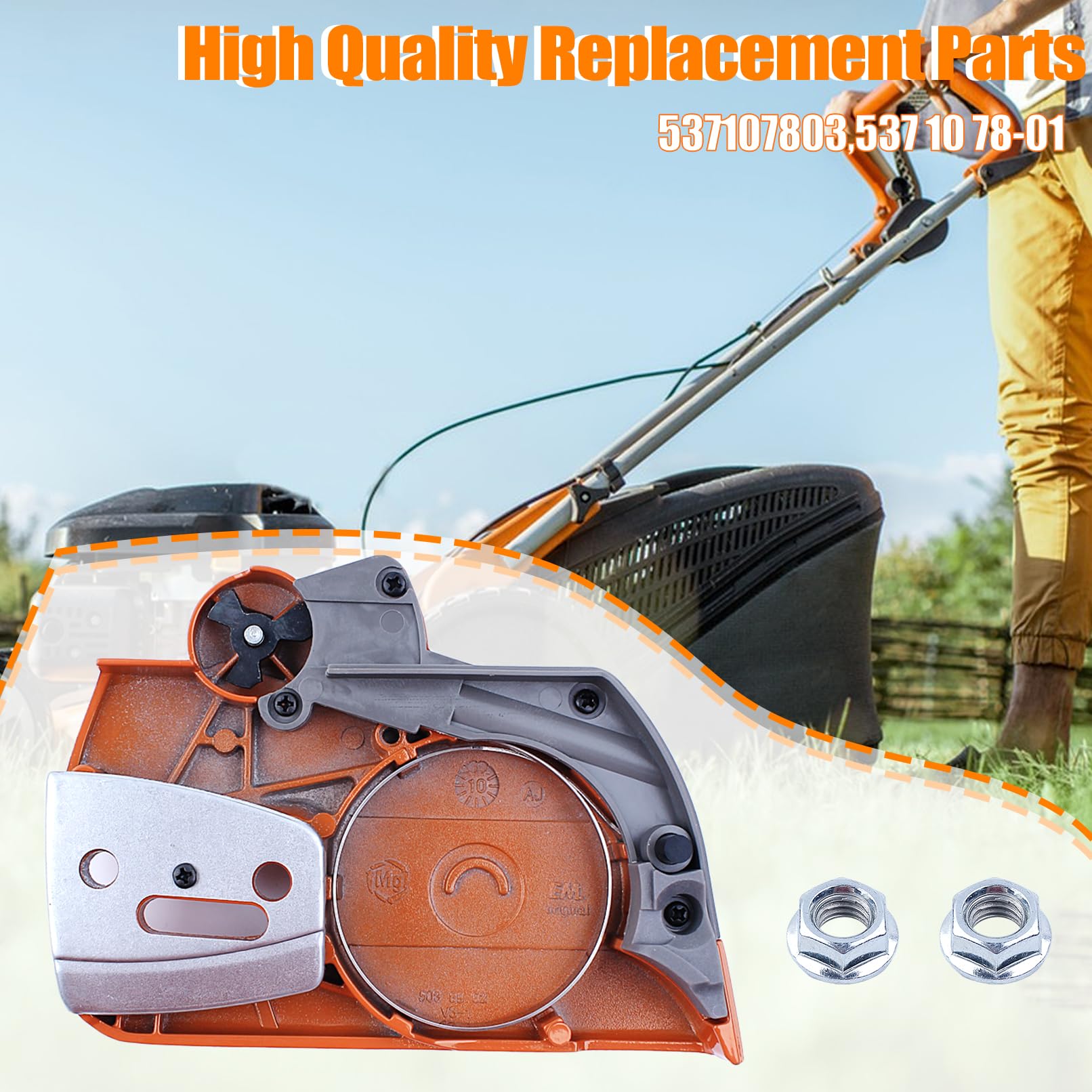 Coperchio Frizione Pignone Per Motosega Husqvarna 340-359 - Numero Parte 537107801