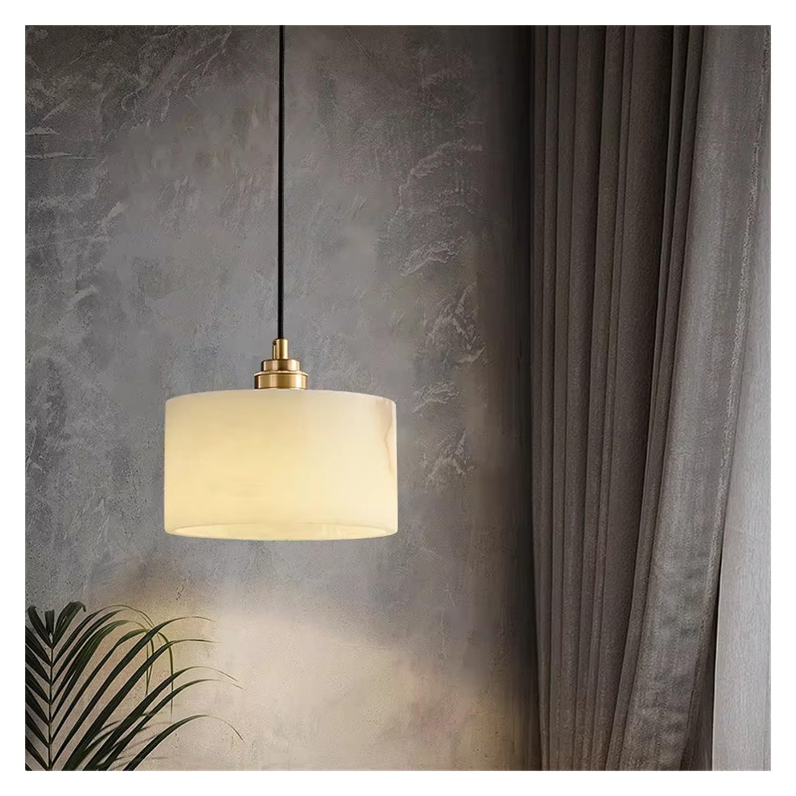 ASerZenith Marble Chandelier Bedroom Bedside Bar Tea Room Entrance Entrance Restaurant Copper Pendant Light Fixture Home Decoration,Chandelier Lamps,Tricolour Light