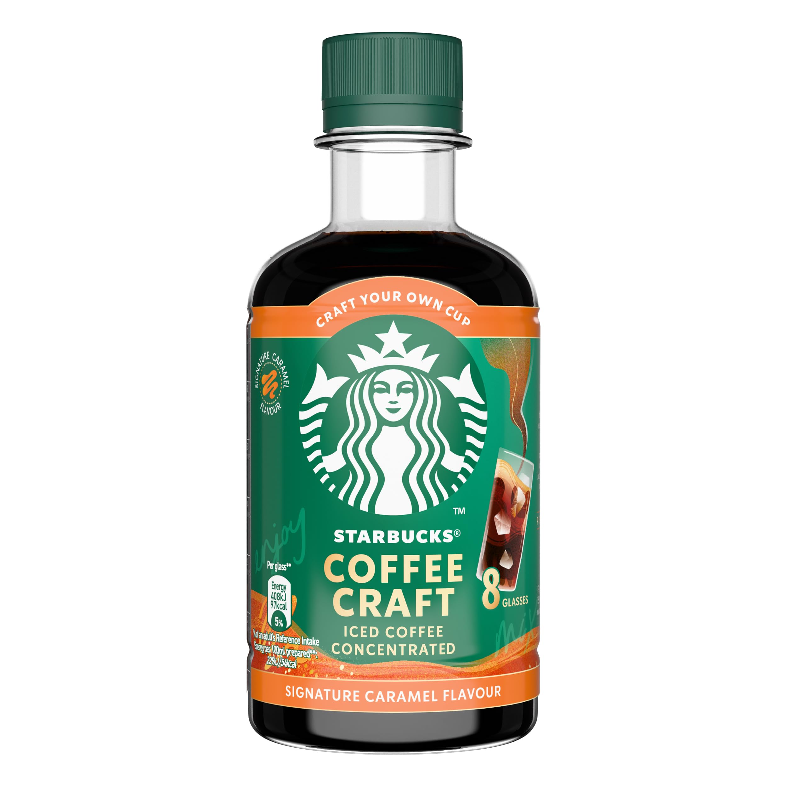 STARBUCKS® Signature Caramel Flavour Iced Coffee Concentrated 260ml