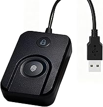 USB Fingerprint Reader, Fingerprint Reader for Computer Fingerprint Keys, with Extension Cable (1.5 m), Compatible with Windows 10/11, Multiple Fingerprints and Multiple Accounts (Max10