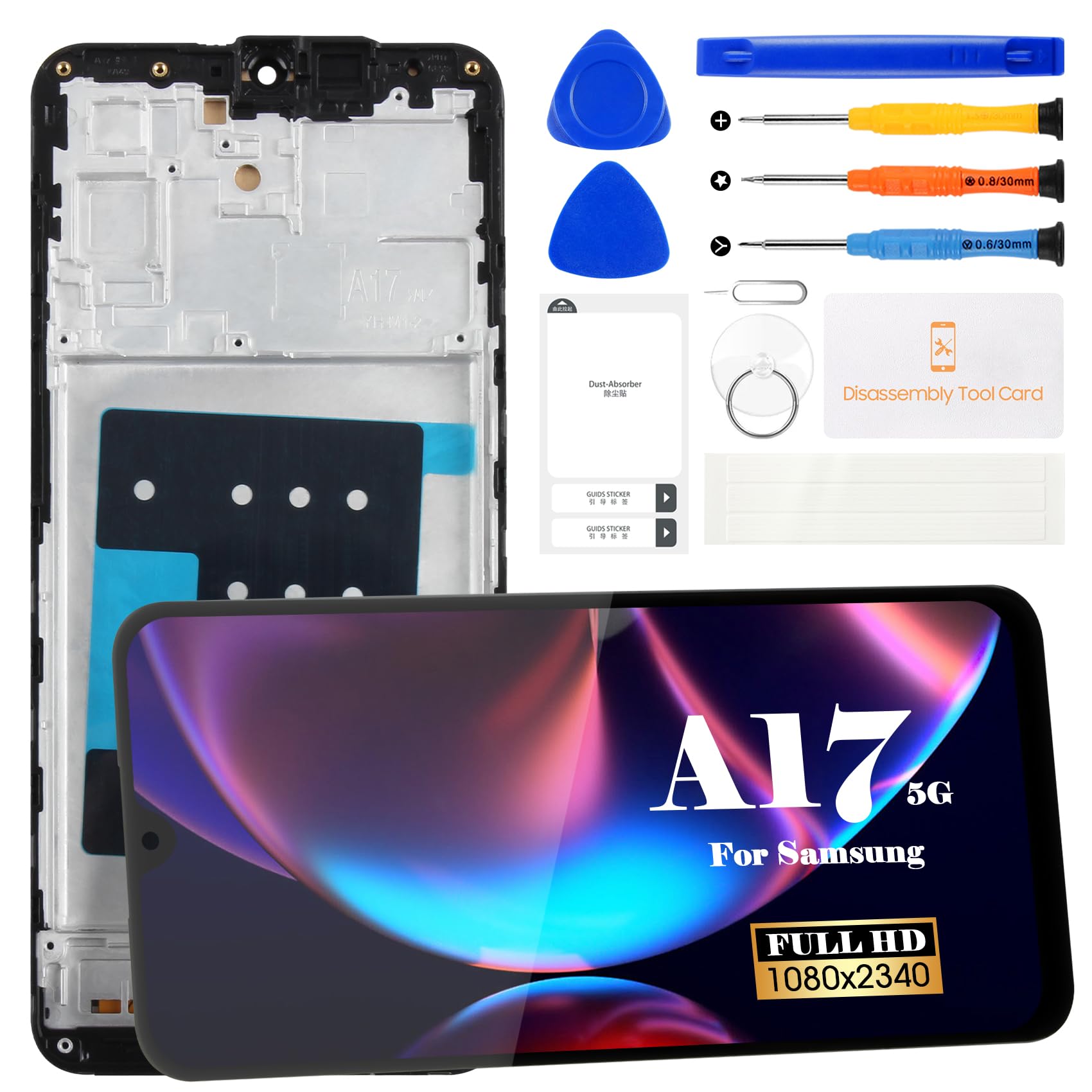 Amazon.com: SRJTEK for Samsung Galaxy A17 5G LCD Screen