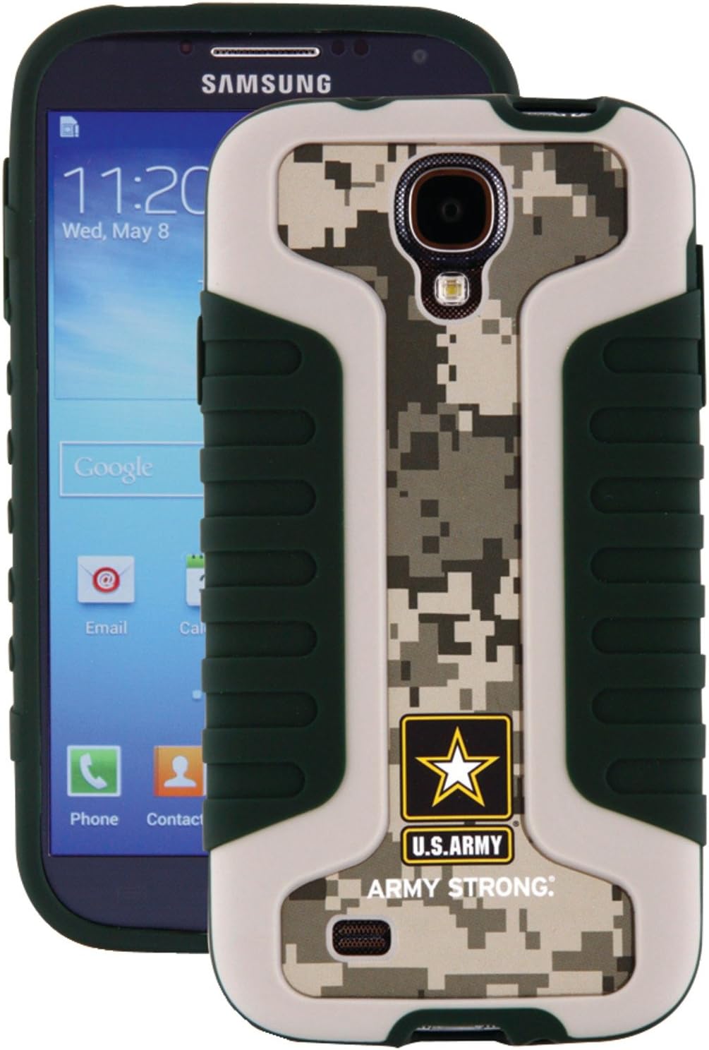 Xentris Impact Case for Samsung Galaxy S 4 - Retail Packaging - Black