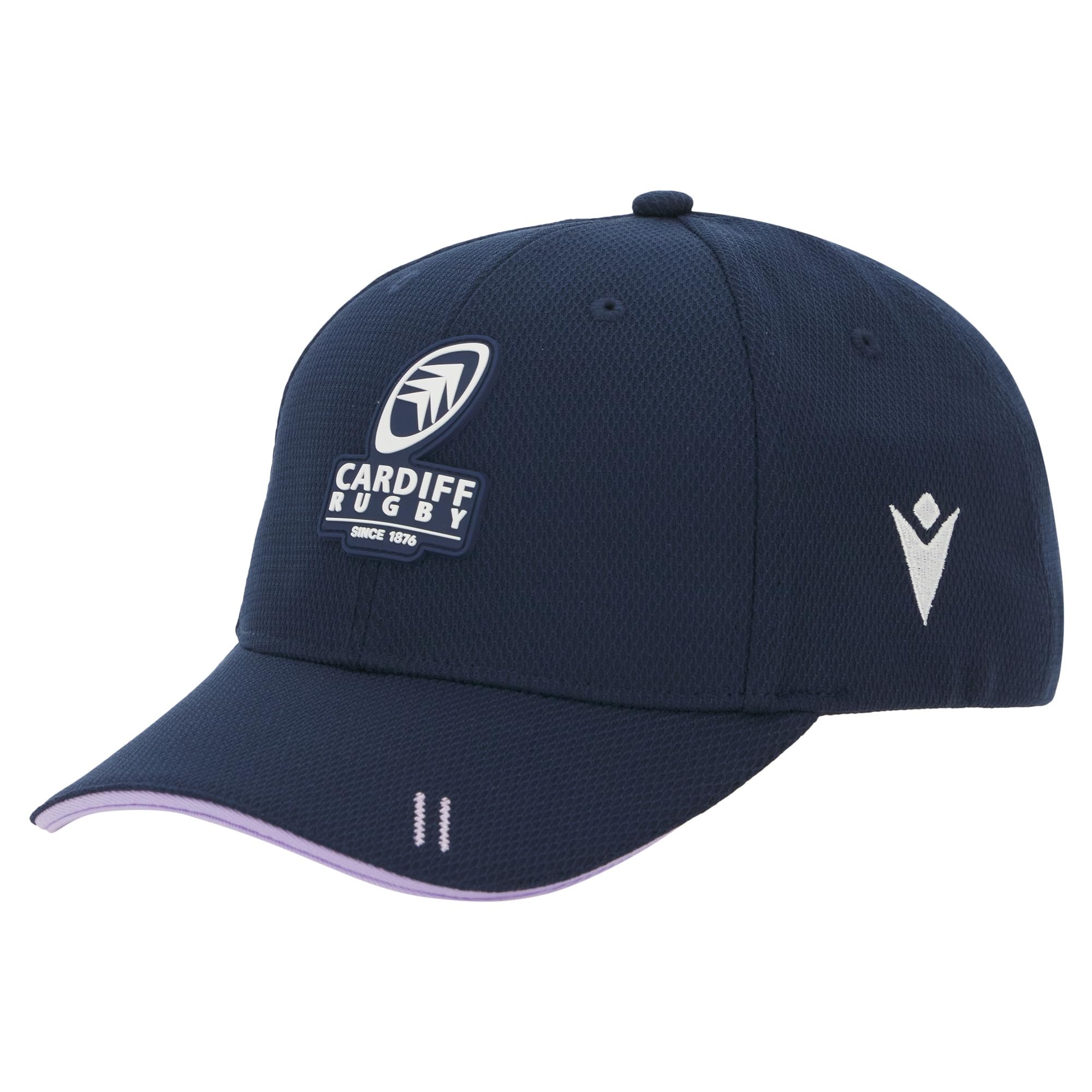 Macron Men's Blue Cardiff Rugby 2025/26 Baseball Cap