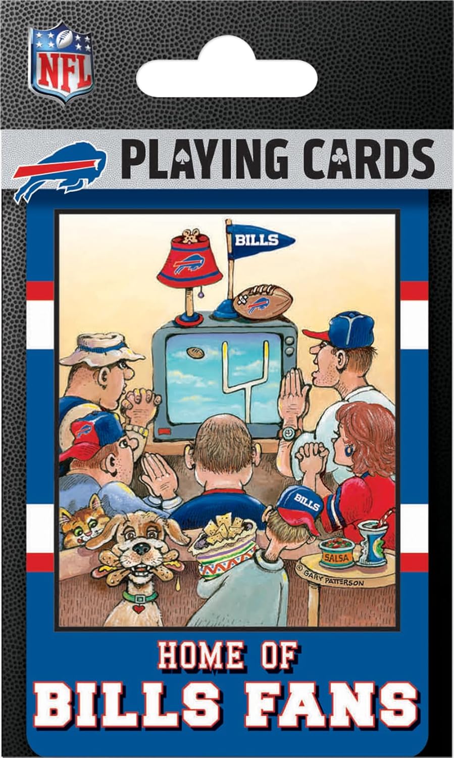 Masterpieces Buffalo Bills Fan Deck Playing Cards - Officially Licensed NFL, 54 Cards - Adult