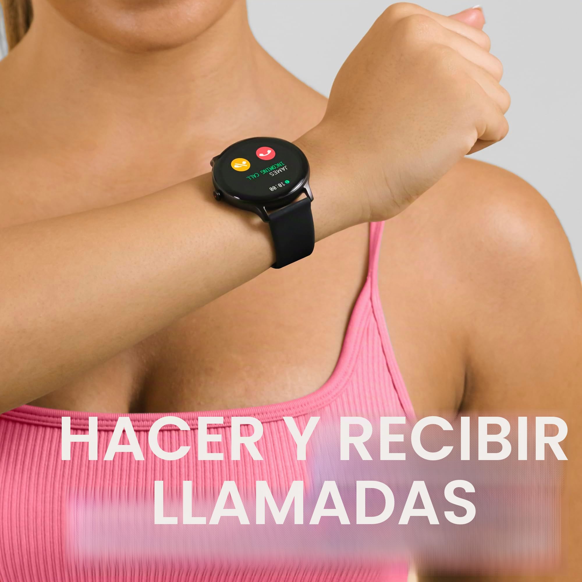 Reflex Active Reloj de Llamadas Inteligente Negro Serie 22