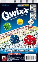 NSV 4016 QWIXX Additional Blocks 2 x 80 Sheets Dice Game, Single