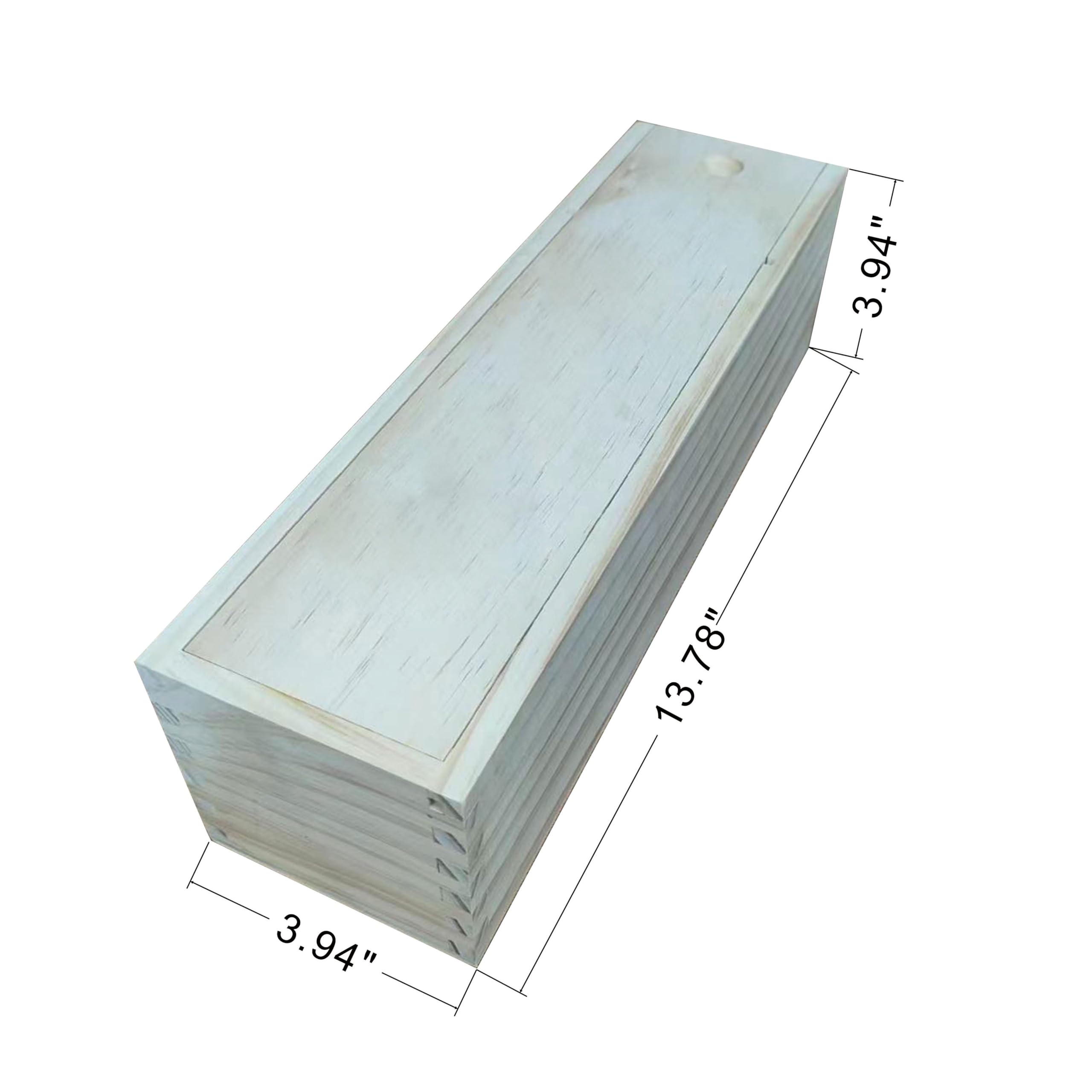 ARTAWEIN 3 cajas de vino de madera sin terminar con asas para manualidades, regalos, cumpleaños y fiestas de inauguración de la casa, personalizables con pintura, grabados e impresiones (13.7 x 4