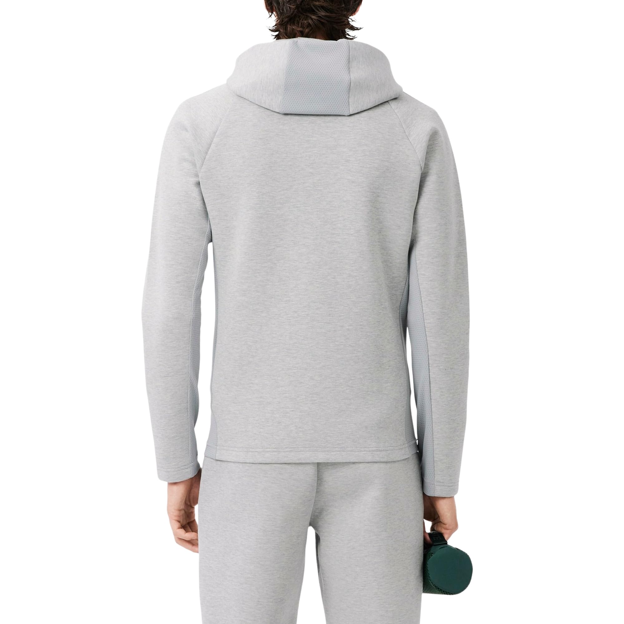 Lacoste Męska bluza z kapturem z zamkiem błyskawicznym Tennis