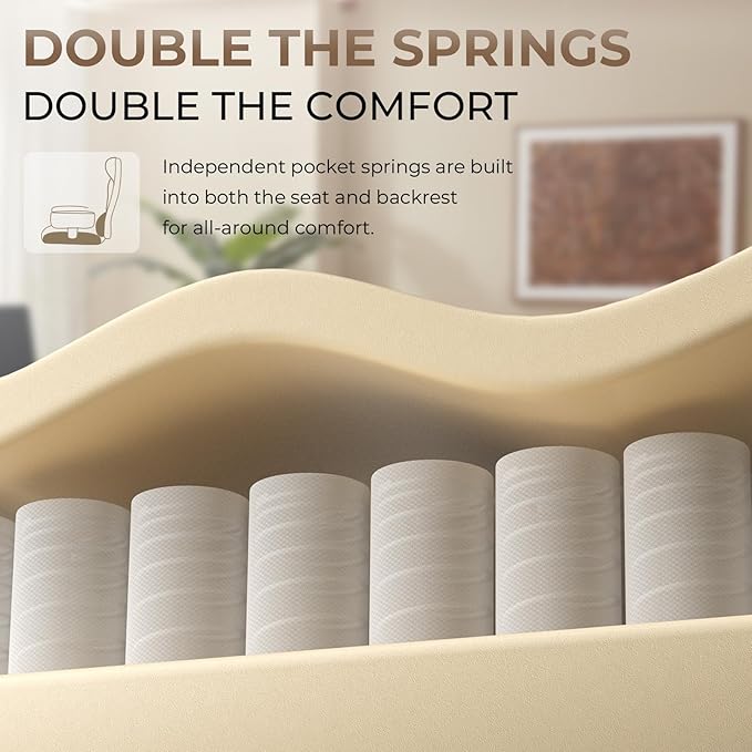 Silla de Oficina Ejecutiva Reclinable con Reposapiés Marrón miniatura 4