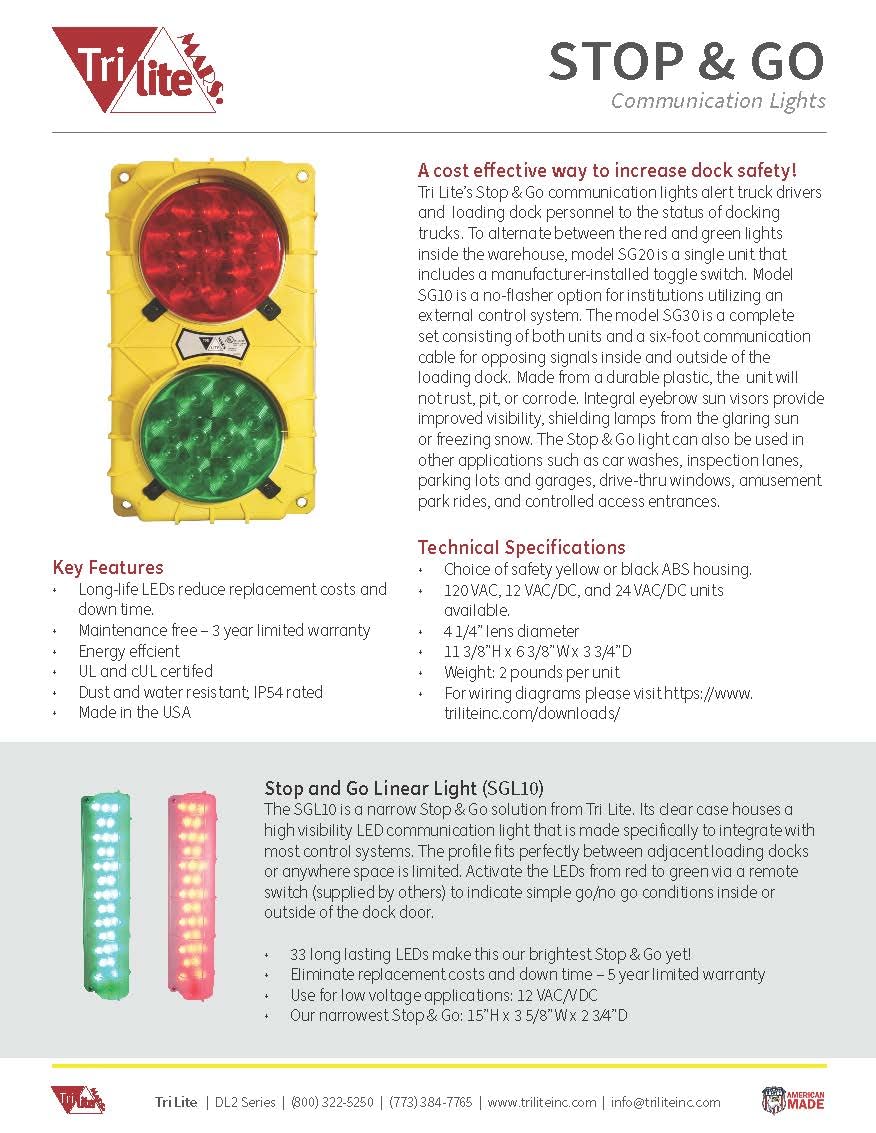 Trilite SG10 Stop& Go Lights Complete Family (Black, 12Volt)