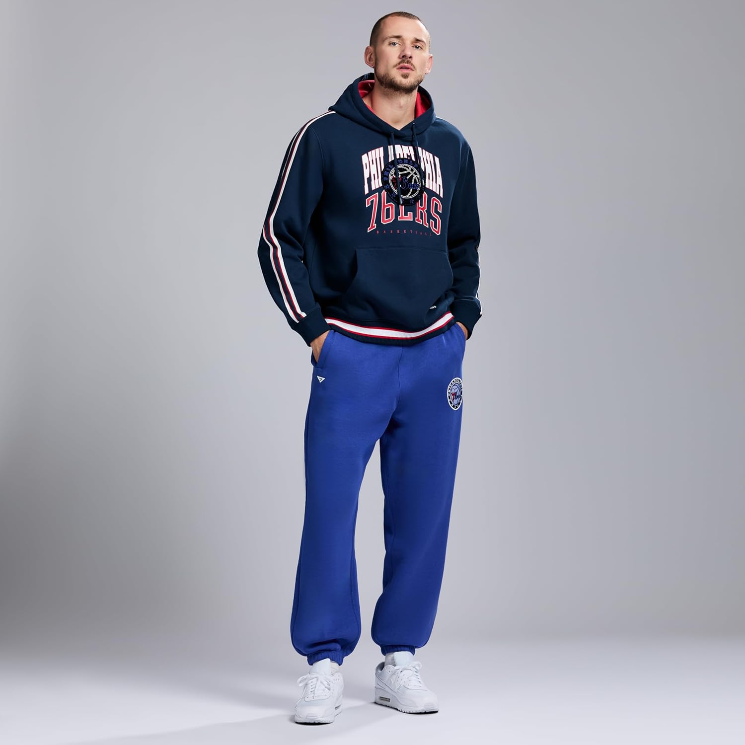 GAME 7 x NBA Officially Licensed Men's Long Sleeve Pullover Hoodie Fleece Heavyweight Sweatshirt - Image 3