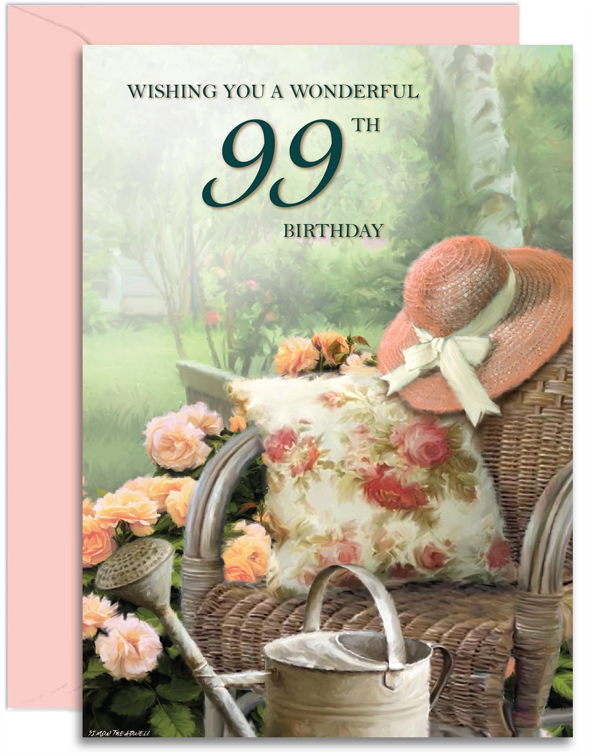 Biglietto Di Auguri Olivia Samuel Per 12° Compleanno - Formato A5 Lucido Con Gattino E Busta Sigillata - "Great Granddaughter Morning" - Carta 300g/m² Da Fonti Sostenibili - 2