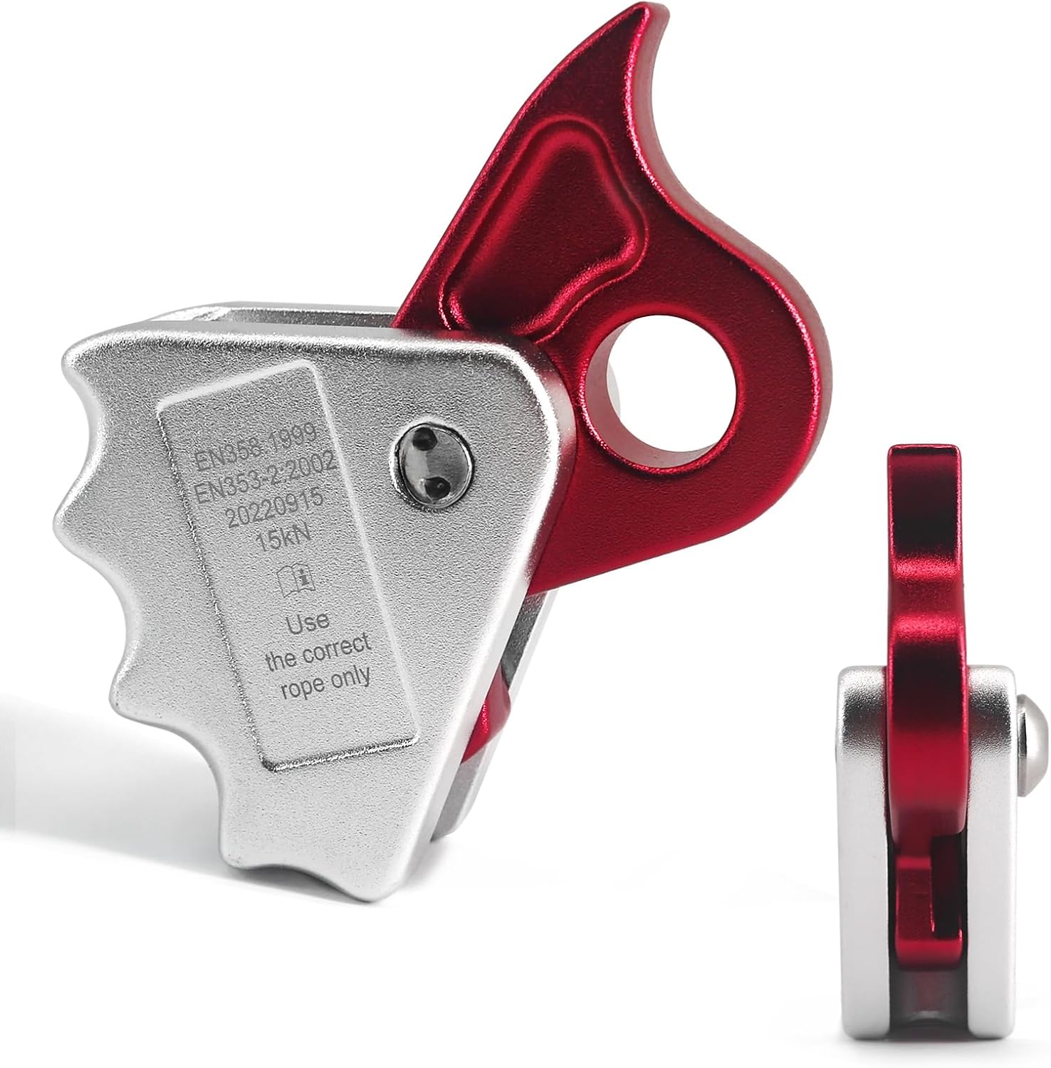 NewDoar Rope Grab Ascender Riser Adjuster Fits Rope for Rocking Climbing Protection Rescue