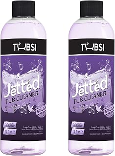 MAXTITE Tubsi Jetted Tub Cleaner - 32 oz total, 2 pack of 16 oz - Supercharged Cleaning Action for Hidden Gunk in Jacuzzi, Bathtub and Whirlpool Jets - Biodegradable, Septic Safe - 8+ Doses