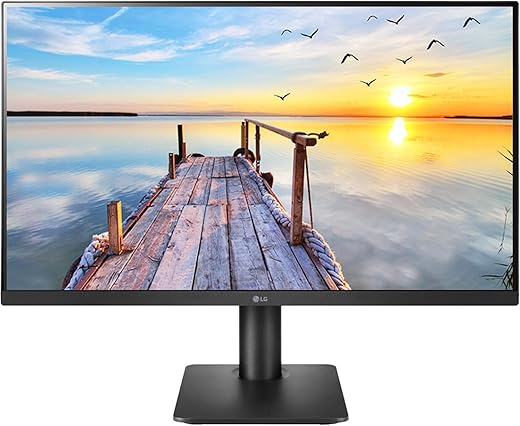 LG 23.8 inch (60.45 cm) Borderless LED 1920×1080 Pixels Monitor – Full HD, IPS Panel with VGA, HDMI, Audio in/Out Ports and in-Built Speakers -…